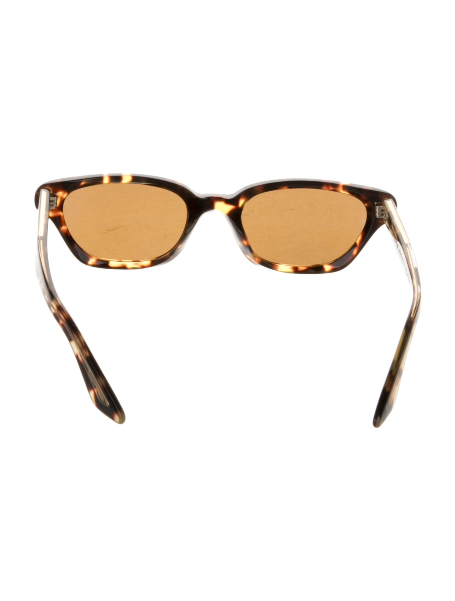Khaite X Oliver People Cat-Eye Tinted Sunglasses
