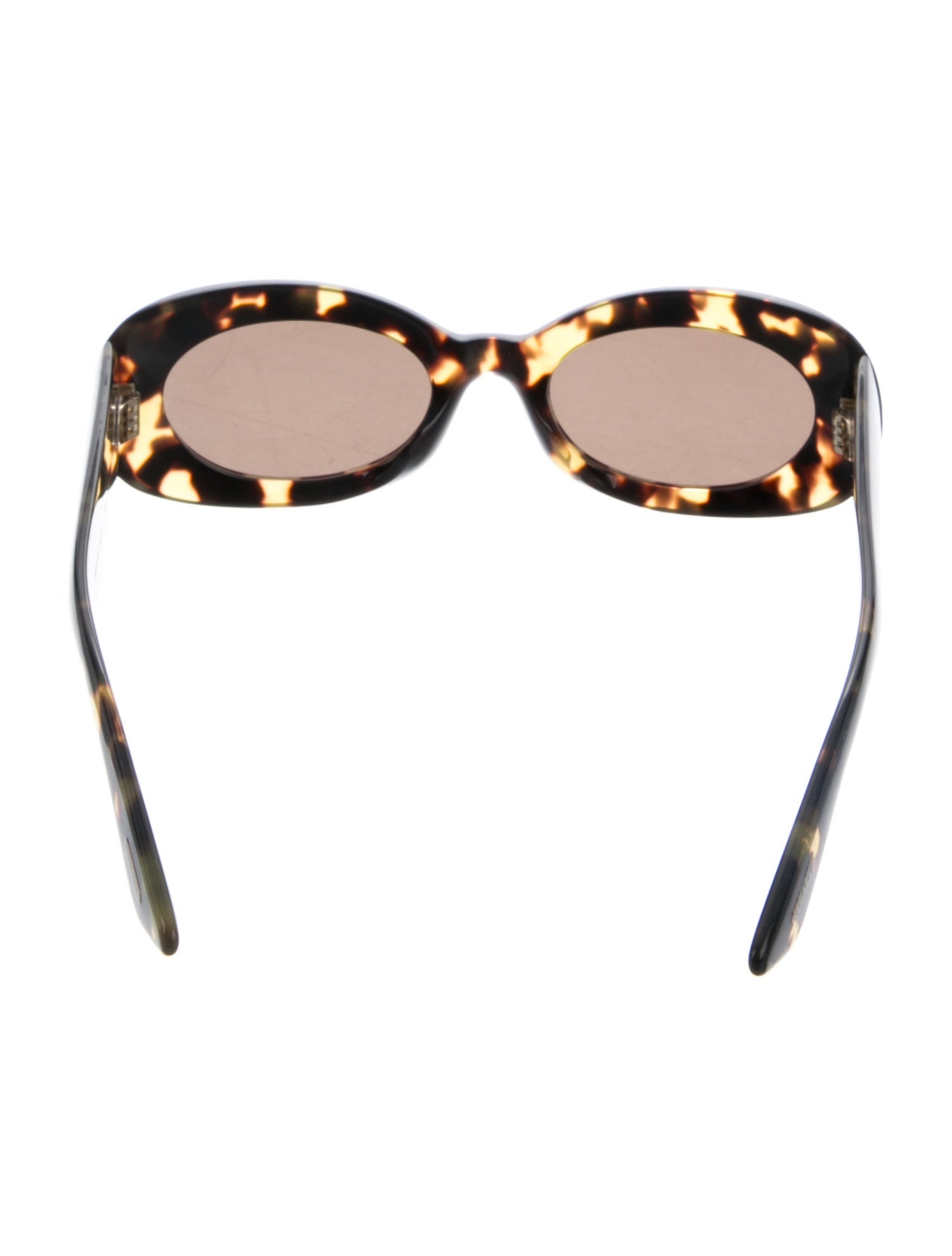 Khaite X Oliver People Oversize Tinted Sunglasses