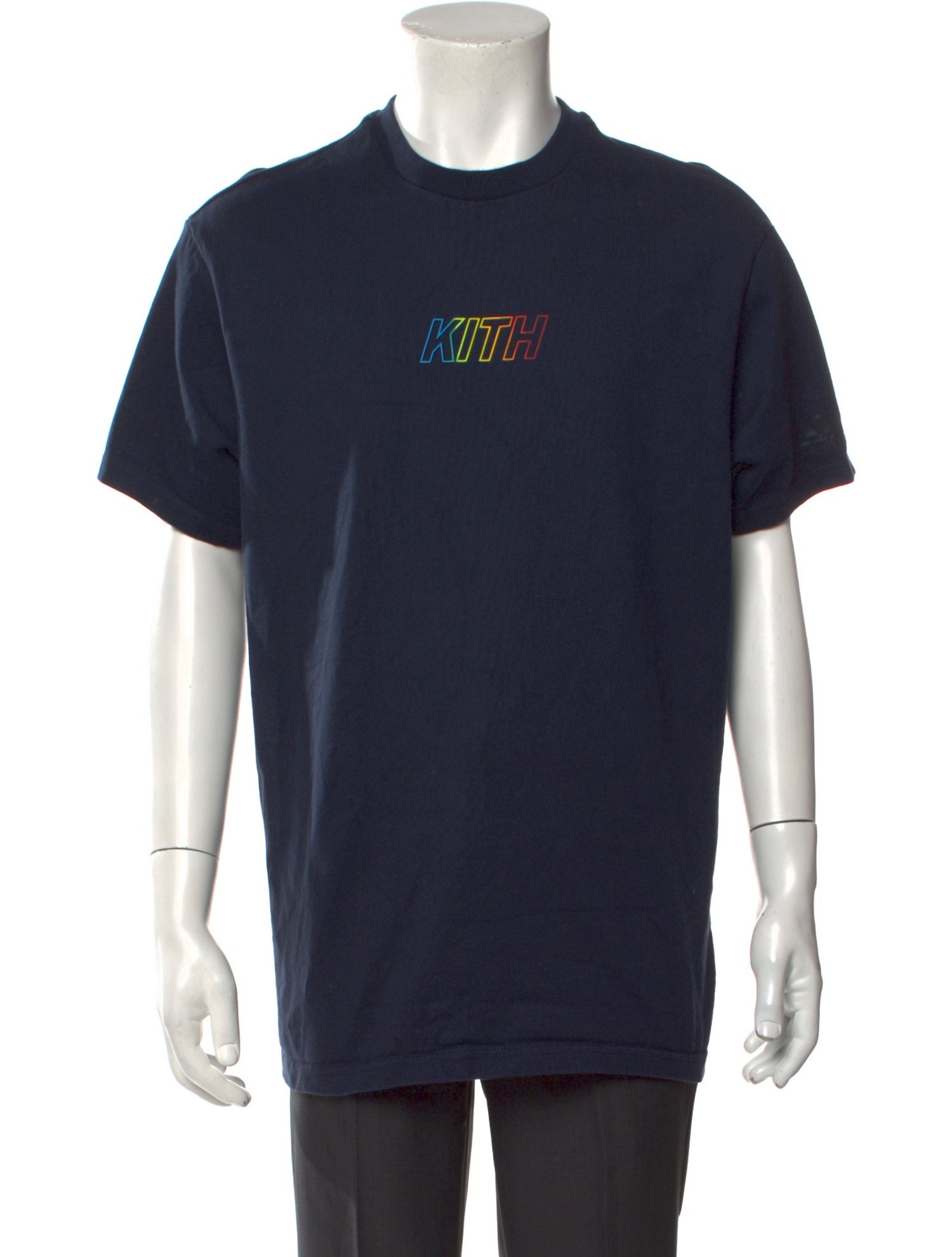 KITH x Adidas Graphic Print Crew Neck T-Shirt