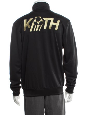 KITH x Adidas Striped Bomber Jacket