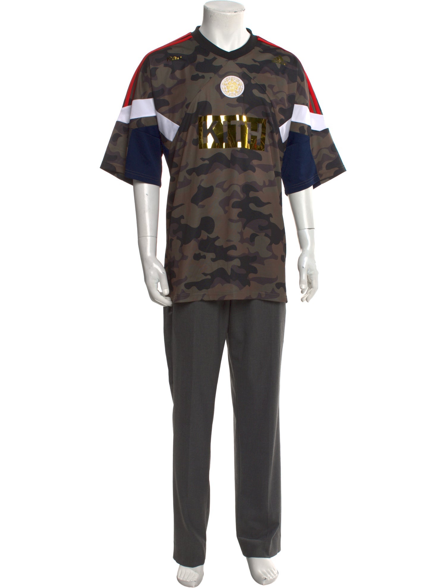 KITH x Adidas Printed Crew Neck T-Shirt