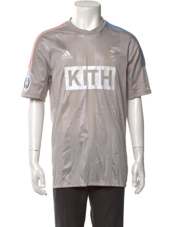KITH x Adidas Graphic Print Crew Neck T-Shirt