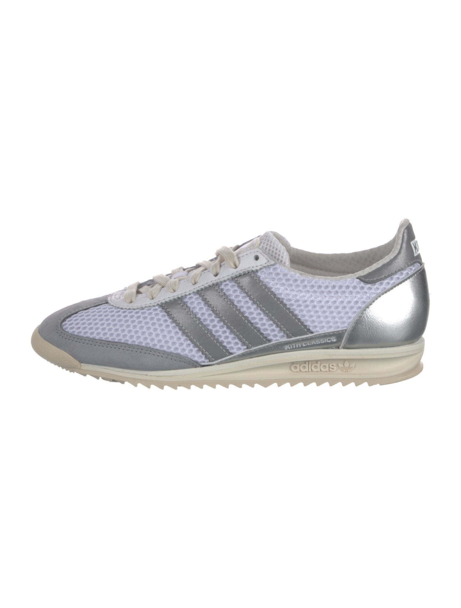 KITH x Adidas Leather Colorblock Pattern Athletic Sneakers w/ Tags