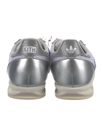 KITH x Adidas Leather Colorblock Pattern Athletic Sneakers w/ Tags