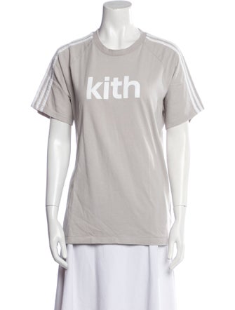 KITH x Adidas Graphic Print Crew Neck T-Shirt