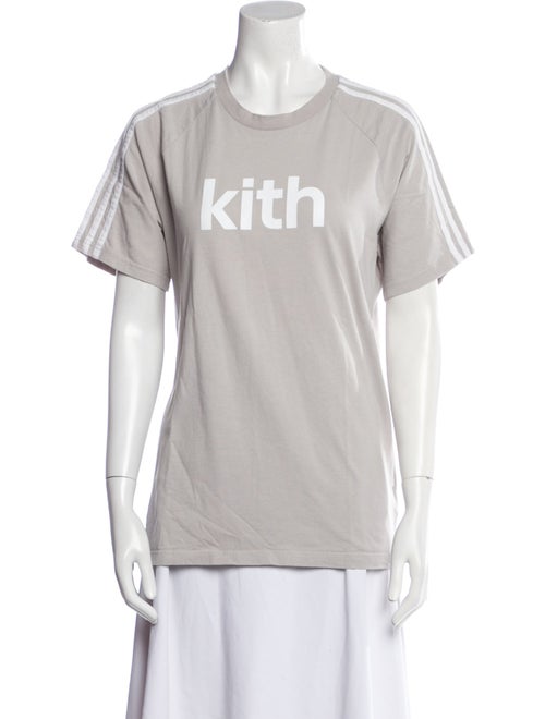 KITH x Adidas Graphic Print Crew Neck T-Shirt