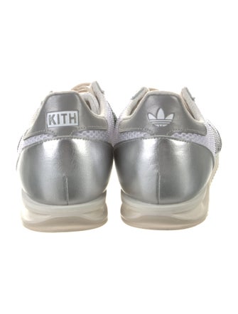 KITH x Adidas Leather Printed Sneakers