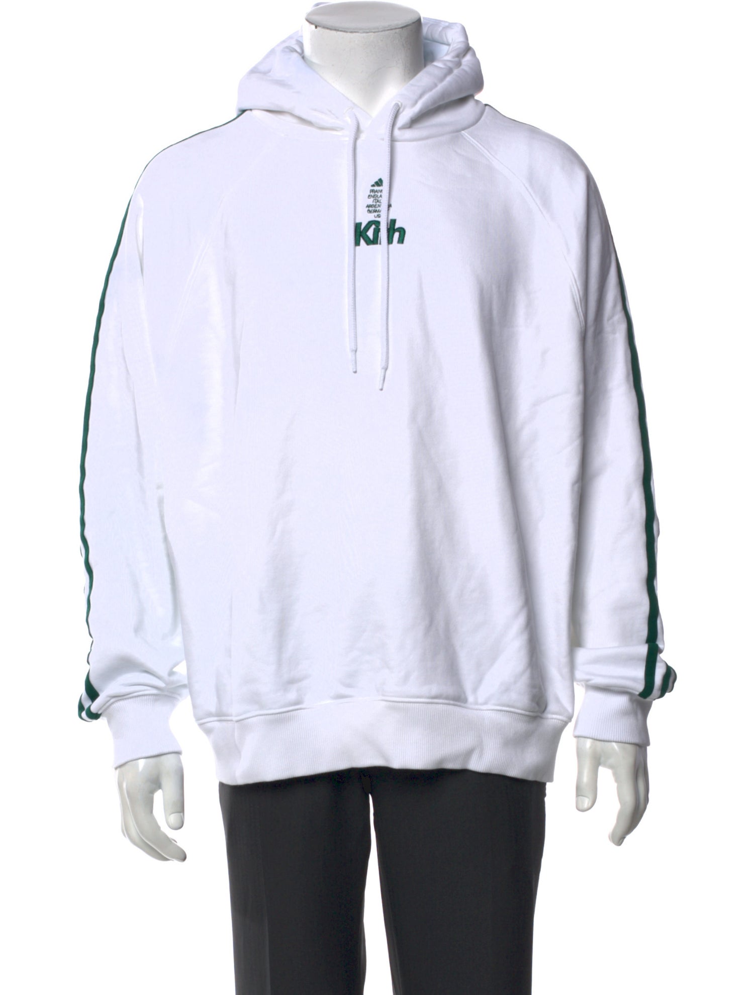 KITH x Adidas Graphic Print Crew Neck Hoodie