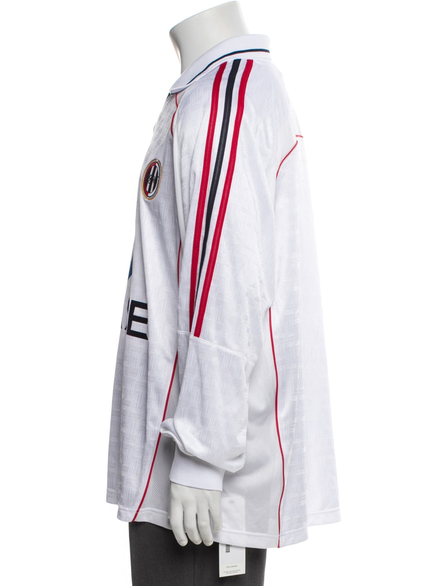 KITH x Adidas Graphic Print V-Neck Henley