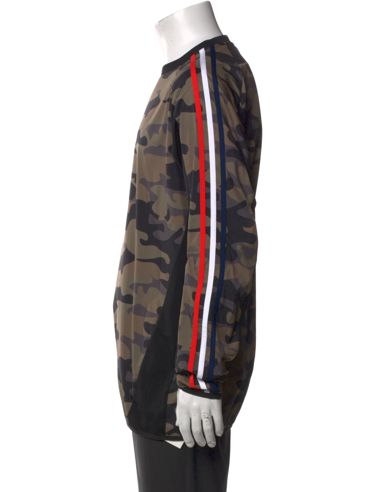 KITH x Adidas Camouflage Print Crew Neck Henley