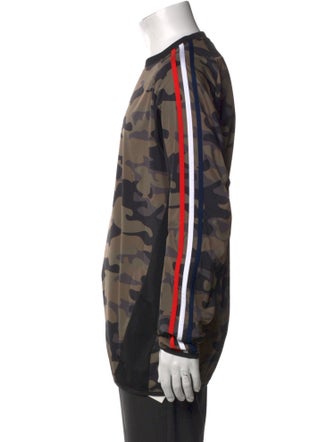 KITH x Adidas Camouflage Print Crew Neck Henley