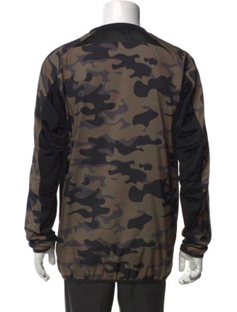 KITH x Adidas Camouflage Print Crew Neck Henley