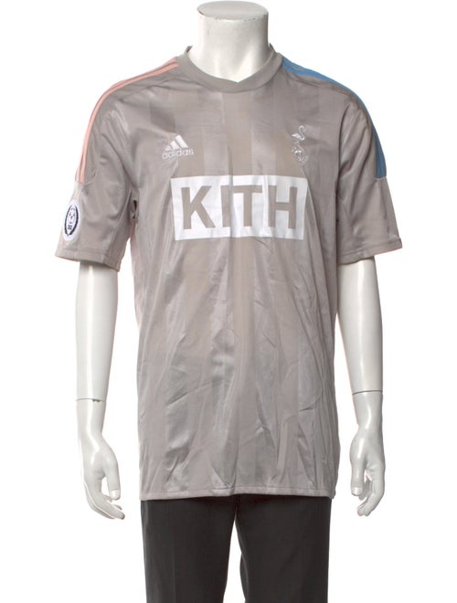 KITH x Adidas Graphic Print Crew Neck T-Shirt