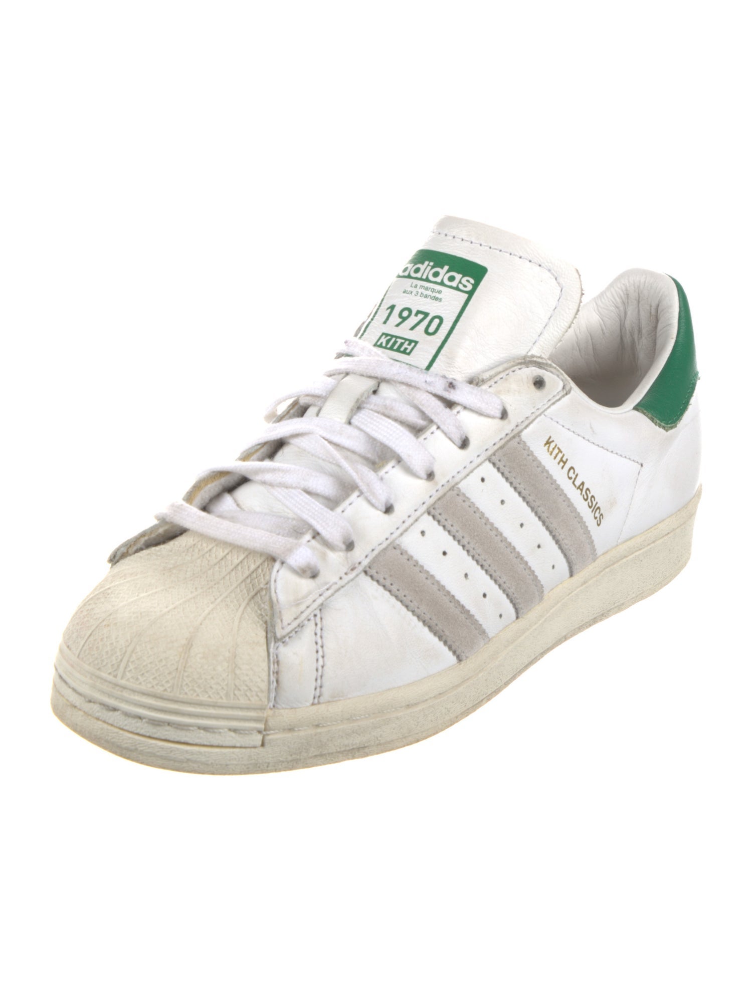 KITH x Adidas Leather Sneakers