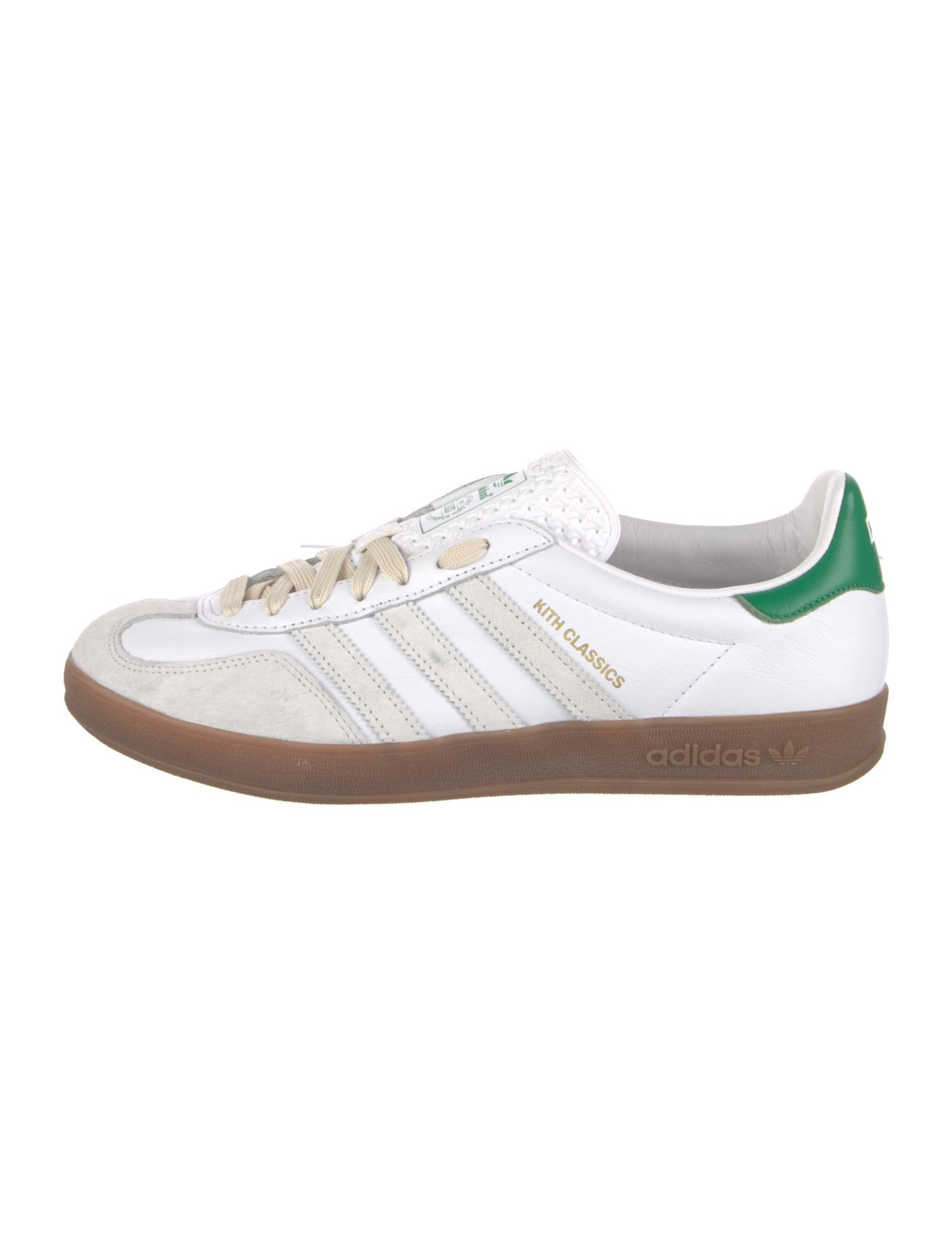 KITH x Adidas Leather Colorblock Pattern Sneakers