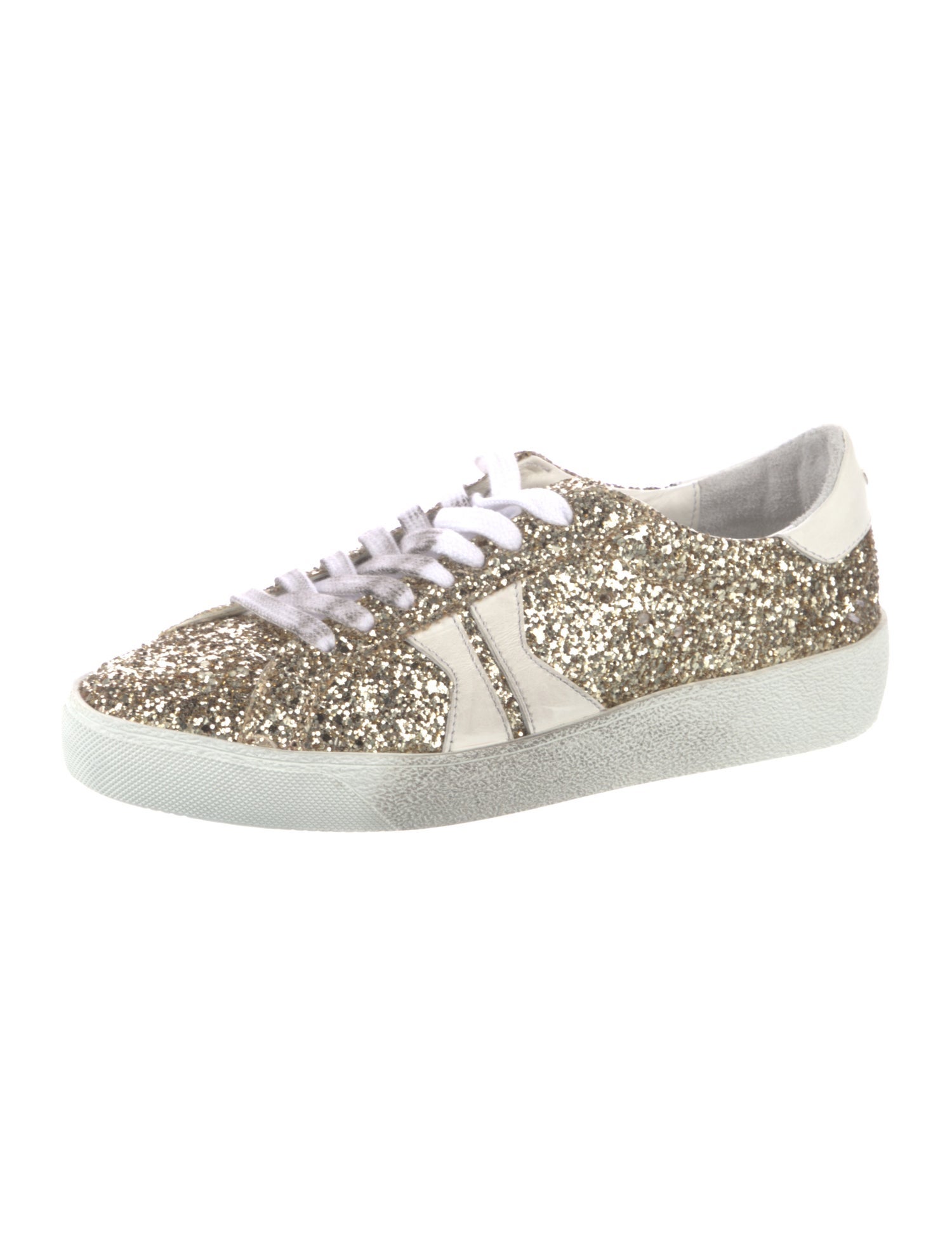 Koio Collective Leather Glitter Accents Sneakers