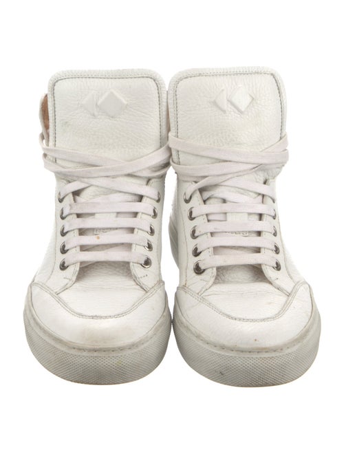 Koio Collective Leather Colorblock Pattern Sneakers