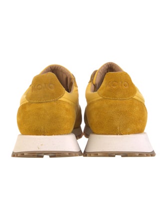 Koio Collective Suede Colorblock Pattern Sneakers