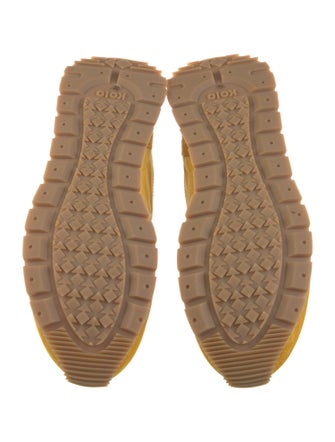 Koio Collective Suede Colorblock Pattern Sneakers