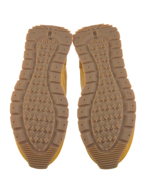 Koio Collective Suede Colorblock Pattern Sneakers