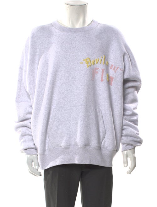 KID CUDI cpfm.xyz Graphic Print Crew Neck Sweatshirt