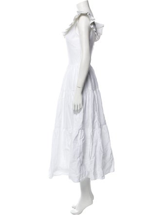 Katharine Kidd Scoop Neck Long Dress