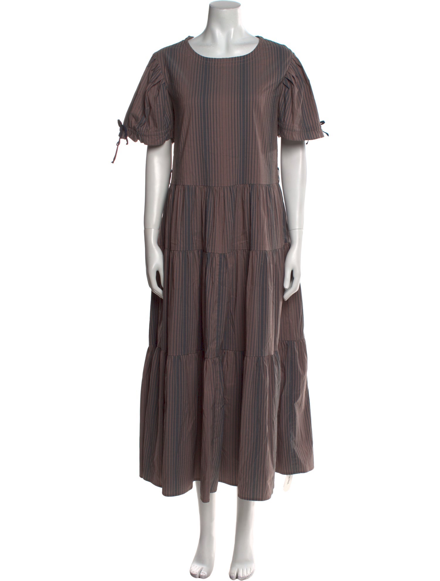 Katharine Kidd Scoop Neck Long Dress