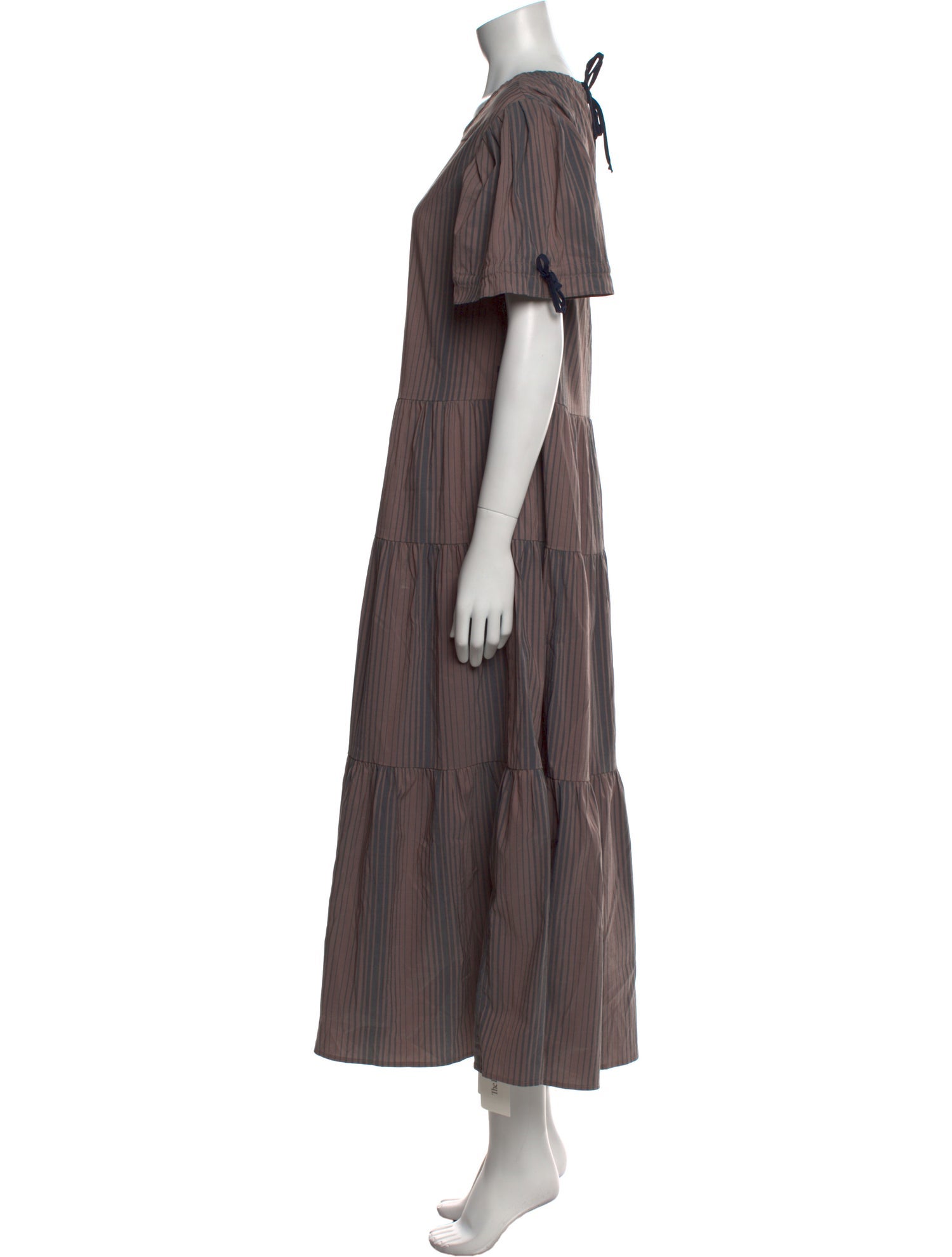 Katharine Kidd Scoop Neck Long Dress