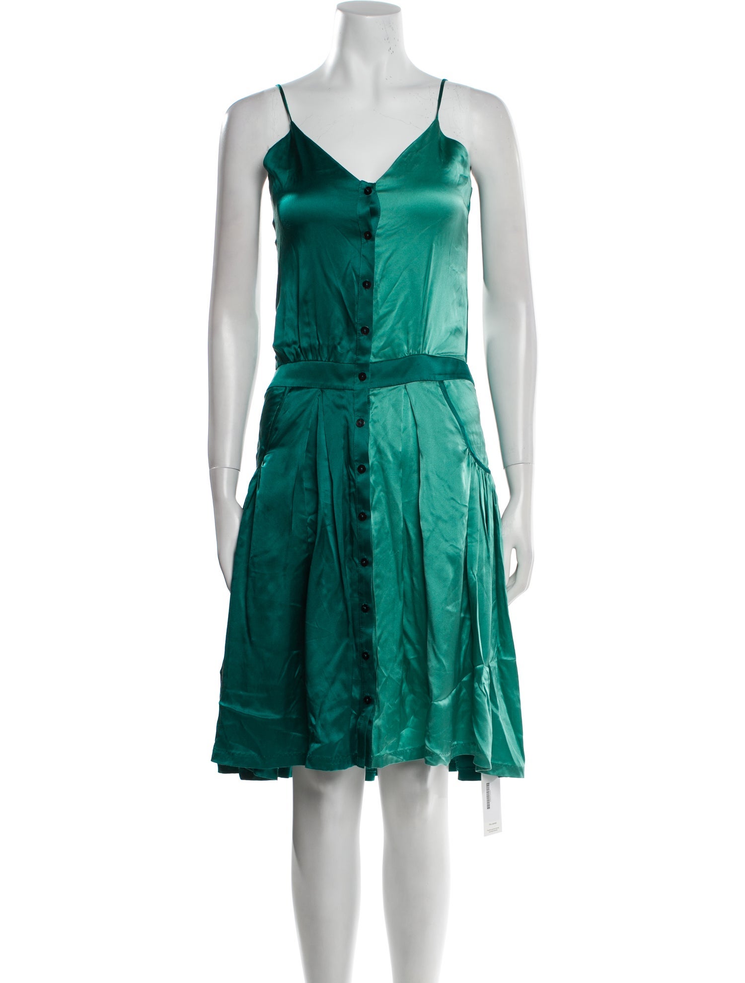 Katharine Kidd Silk Knee-Length Dress