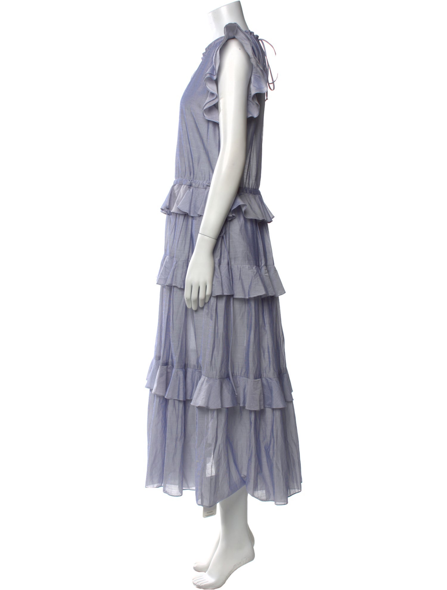 Katharine Kidd Crew Neck Long Dress