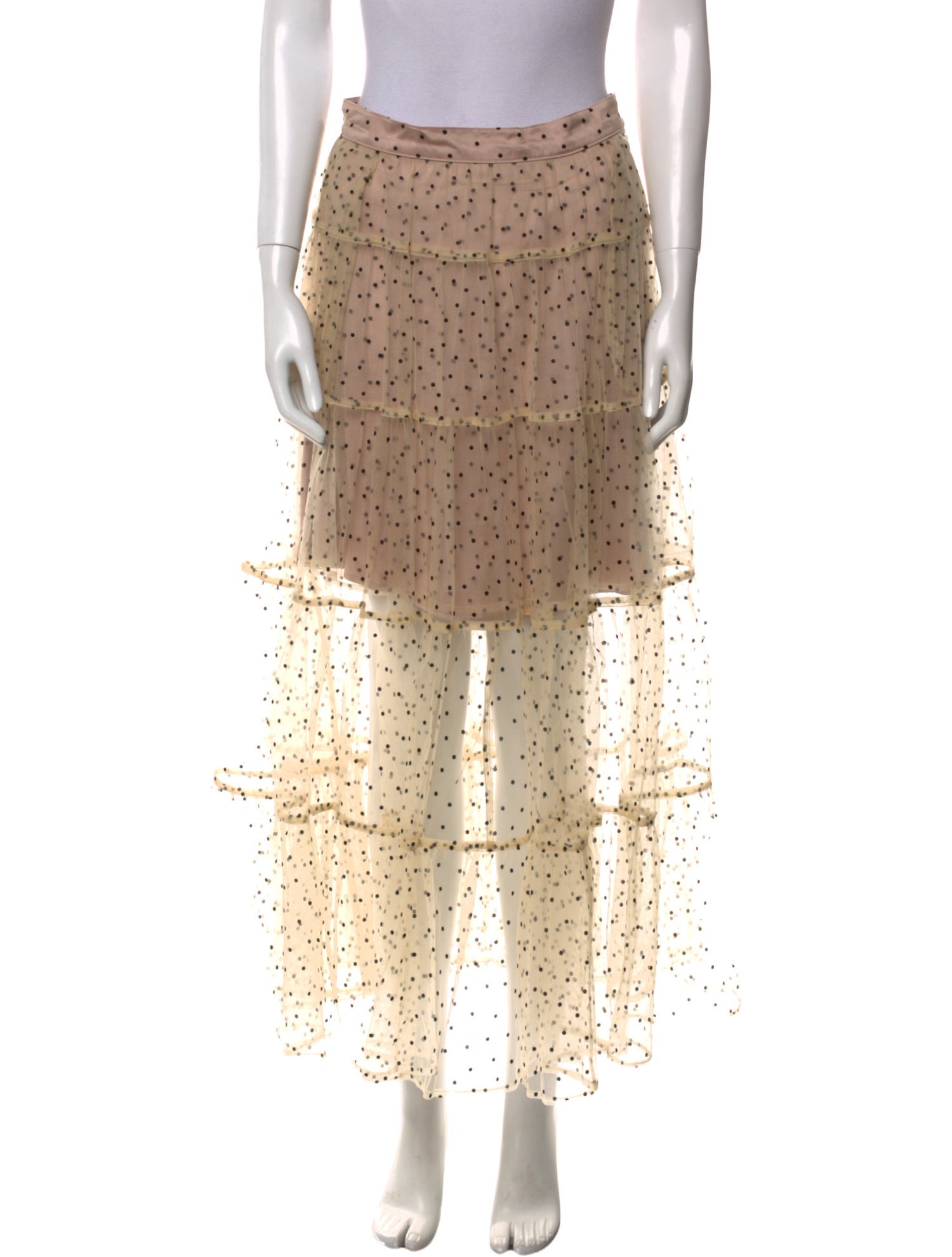 Katharine Kidd Nylon Midi Length Skirt