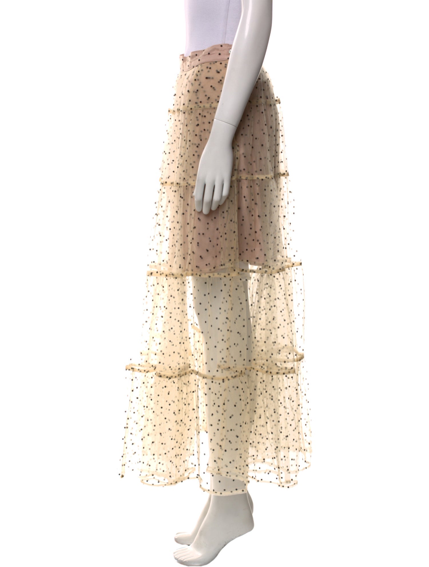 Katharine Kidd Nylon Midi Length Skirt