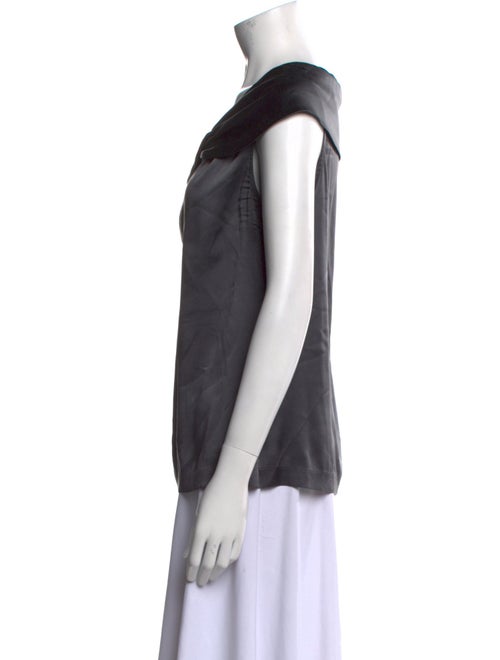 Katharine Kidd Silk Cowl Neck Blouse