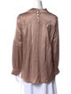 Katharine Kidd Silk Cowl Neck Blouse