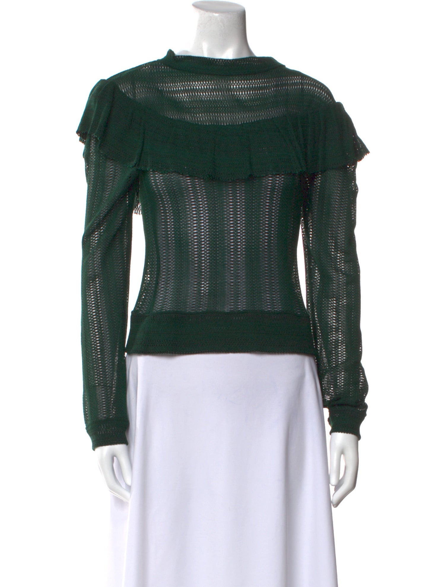 Katharine Kidd Bateau Neckline Long Sleeve Sweatshirt