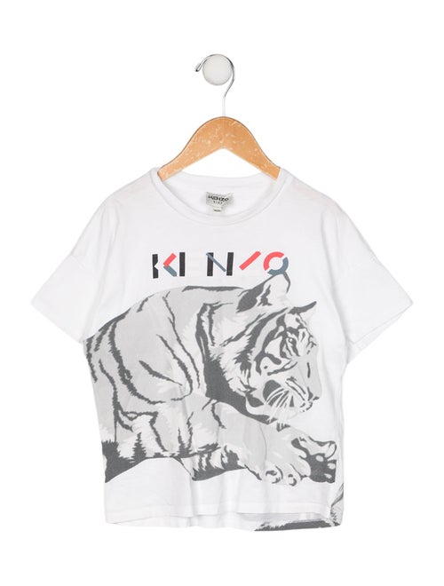 Kenzo Kids Graphic Print T-Shirt