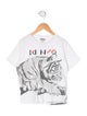 Kenzo Kids Graphic Print T-Shirt