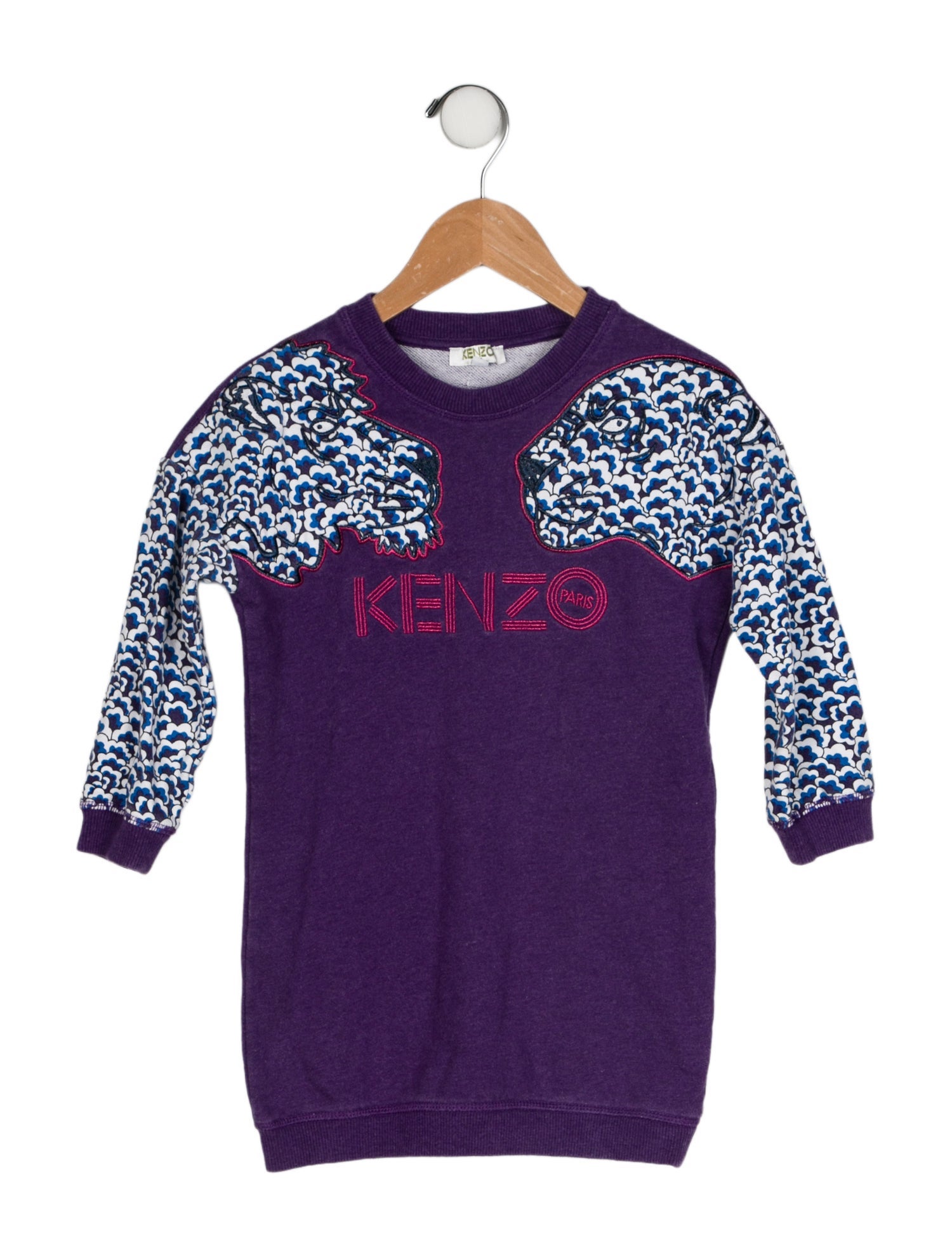 Kenzo Kids Graphic Print Dress