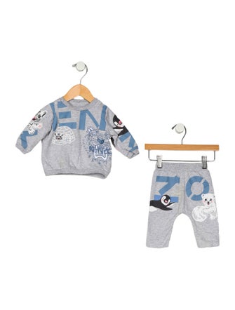 Kenzo Kids Infant Boys' Polar Print Two-Piece Set