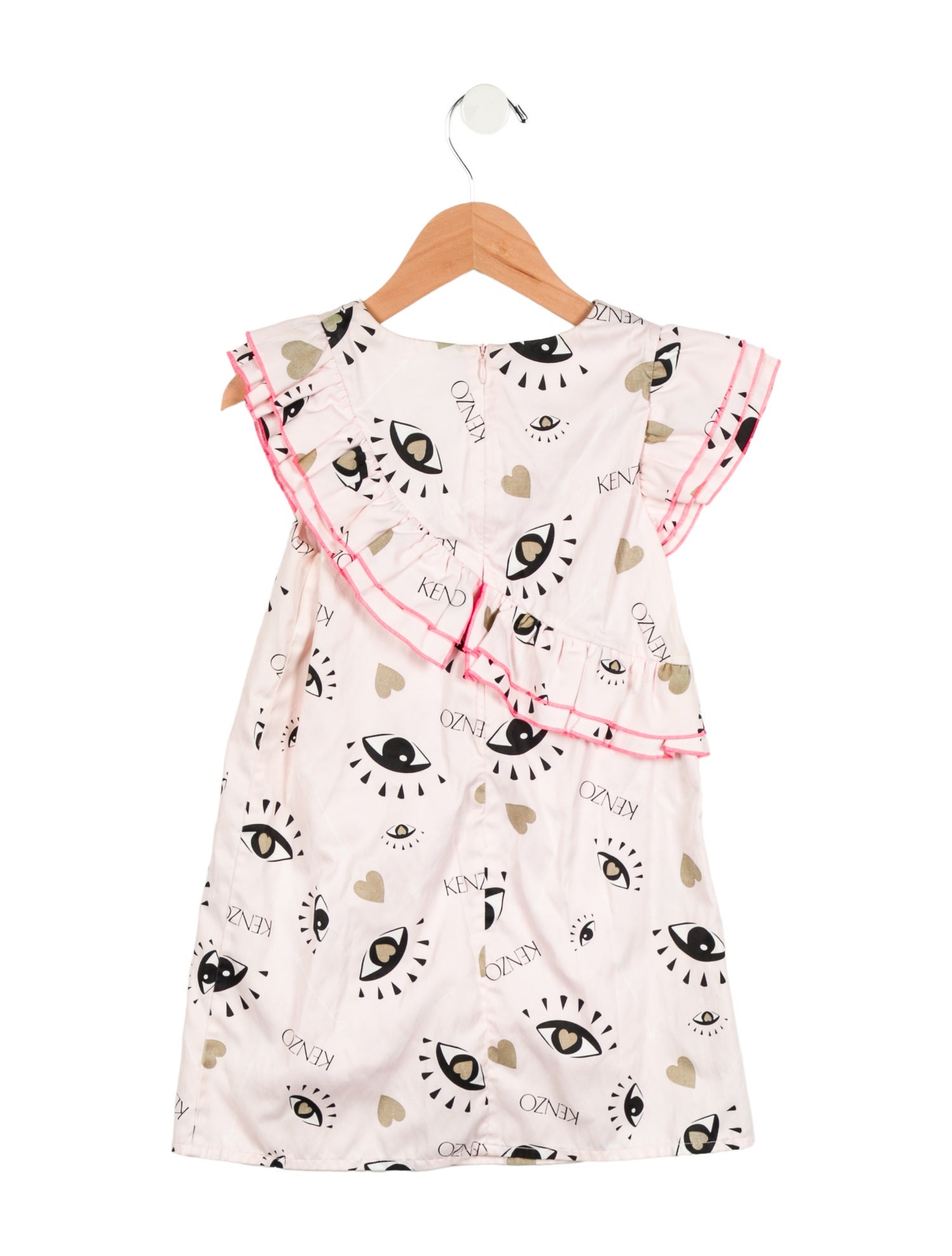 Kenzo Kids Toddler Girls' Printed Short Sleeve Dress