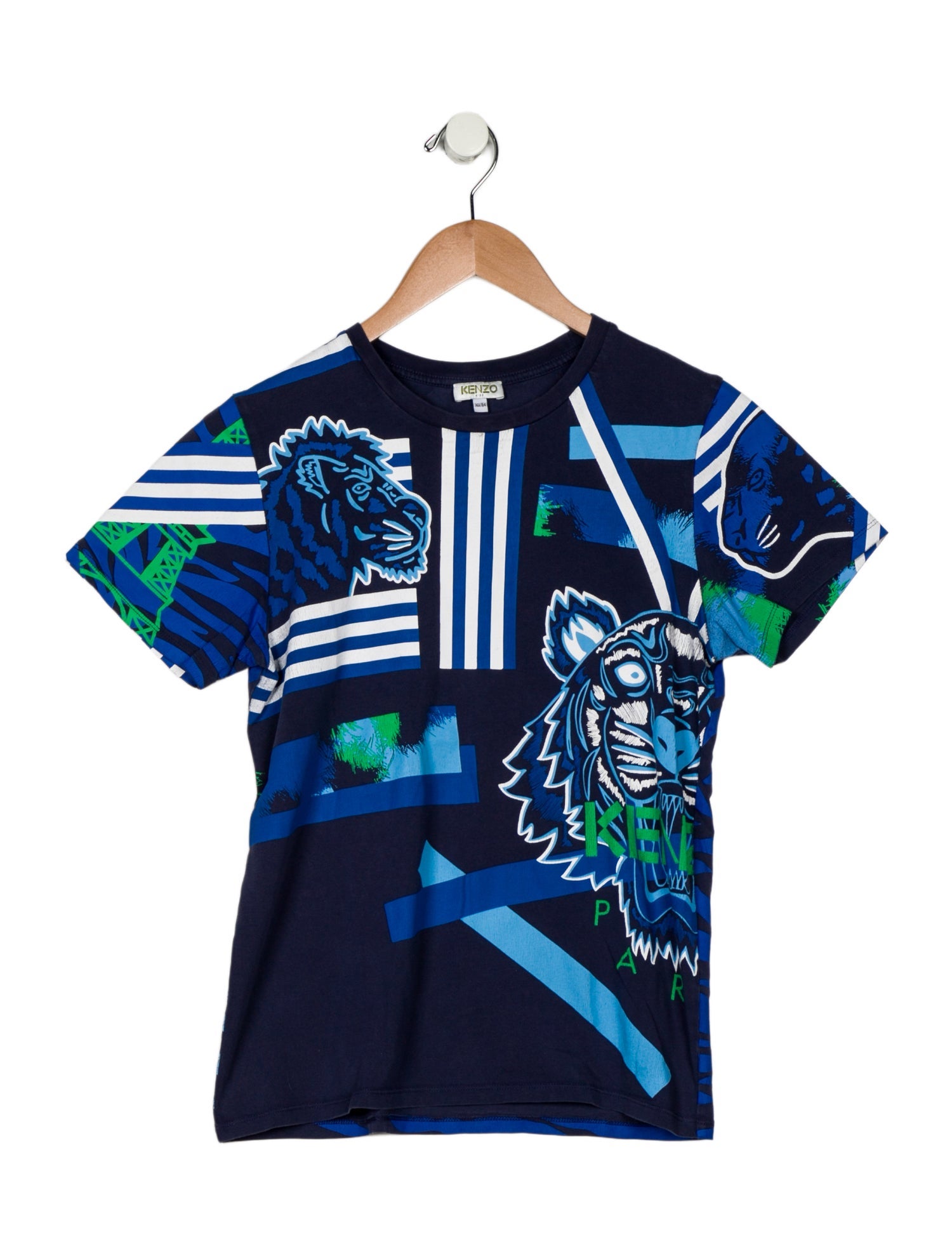 Kenzo Kids Kids Graphic Print Cotton T-Shirt
