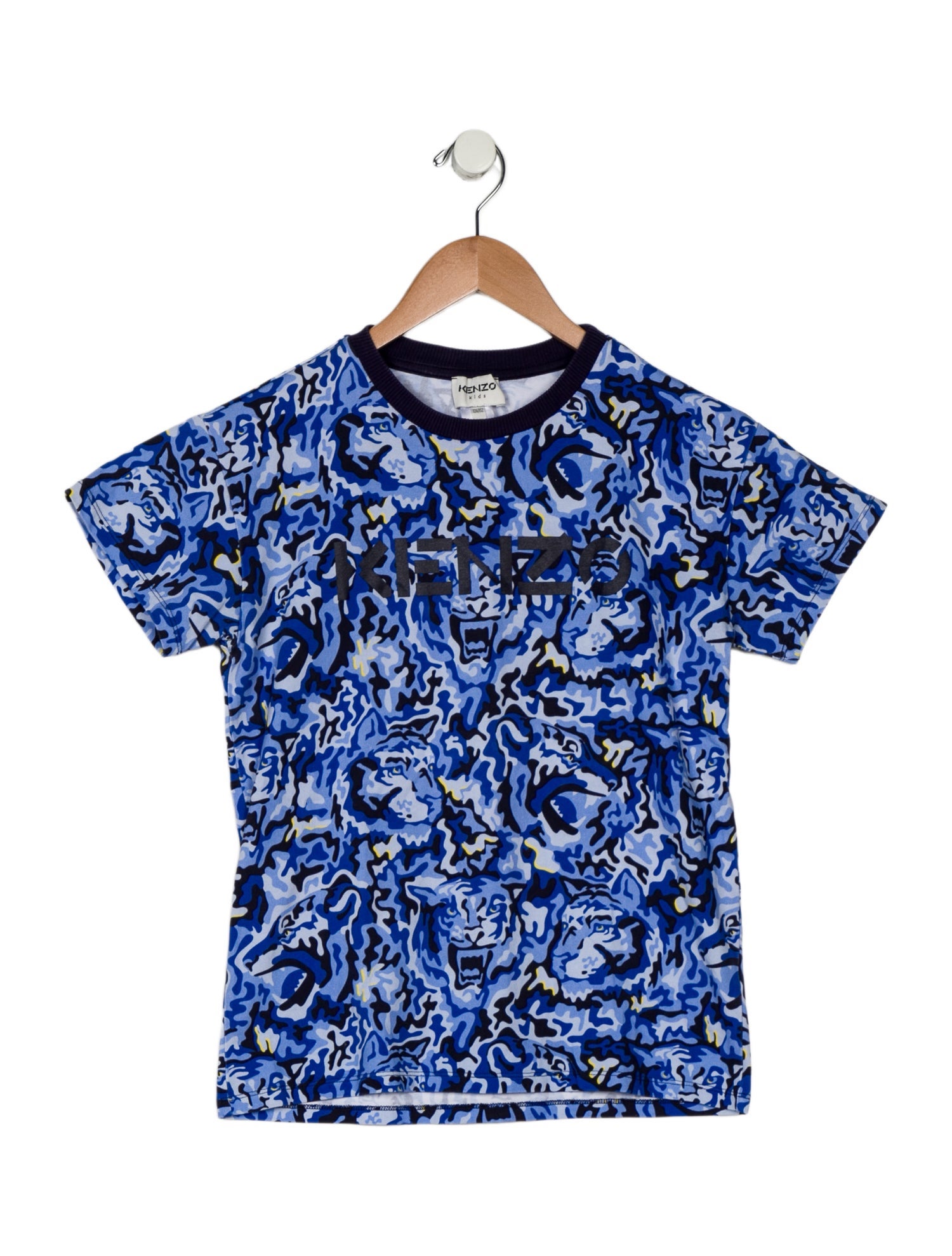 Kenzo Kids Kids Kenzo Boys Kids Camo Graphic Shirt