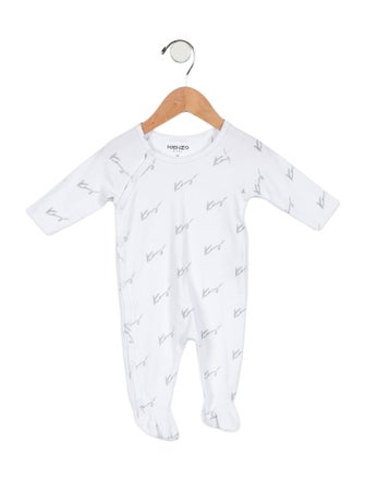 Kenzo Kids Infant Boys' Logo Printed Onesie