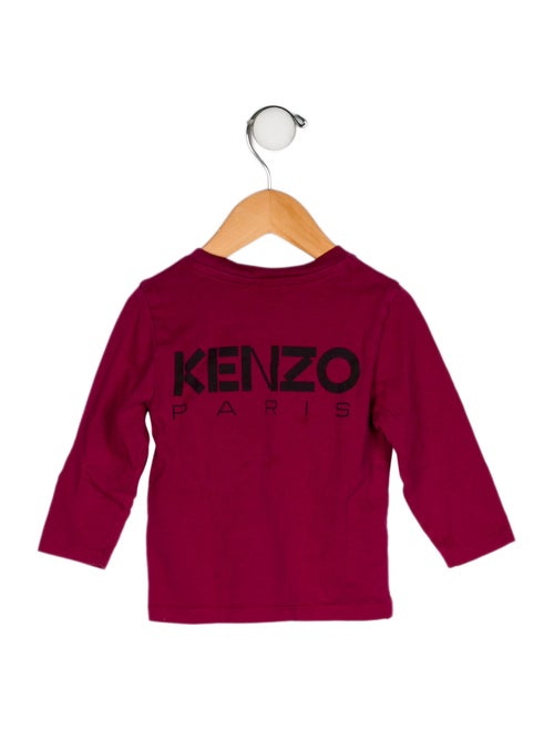 Kenzo Kids Toddler Girls' Graphic Printed Long Sleeve Top