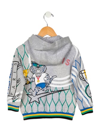 Kenzo Kids Boys Long Sleeve Zip Up Jacket