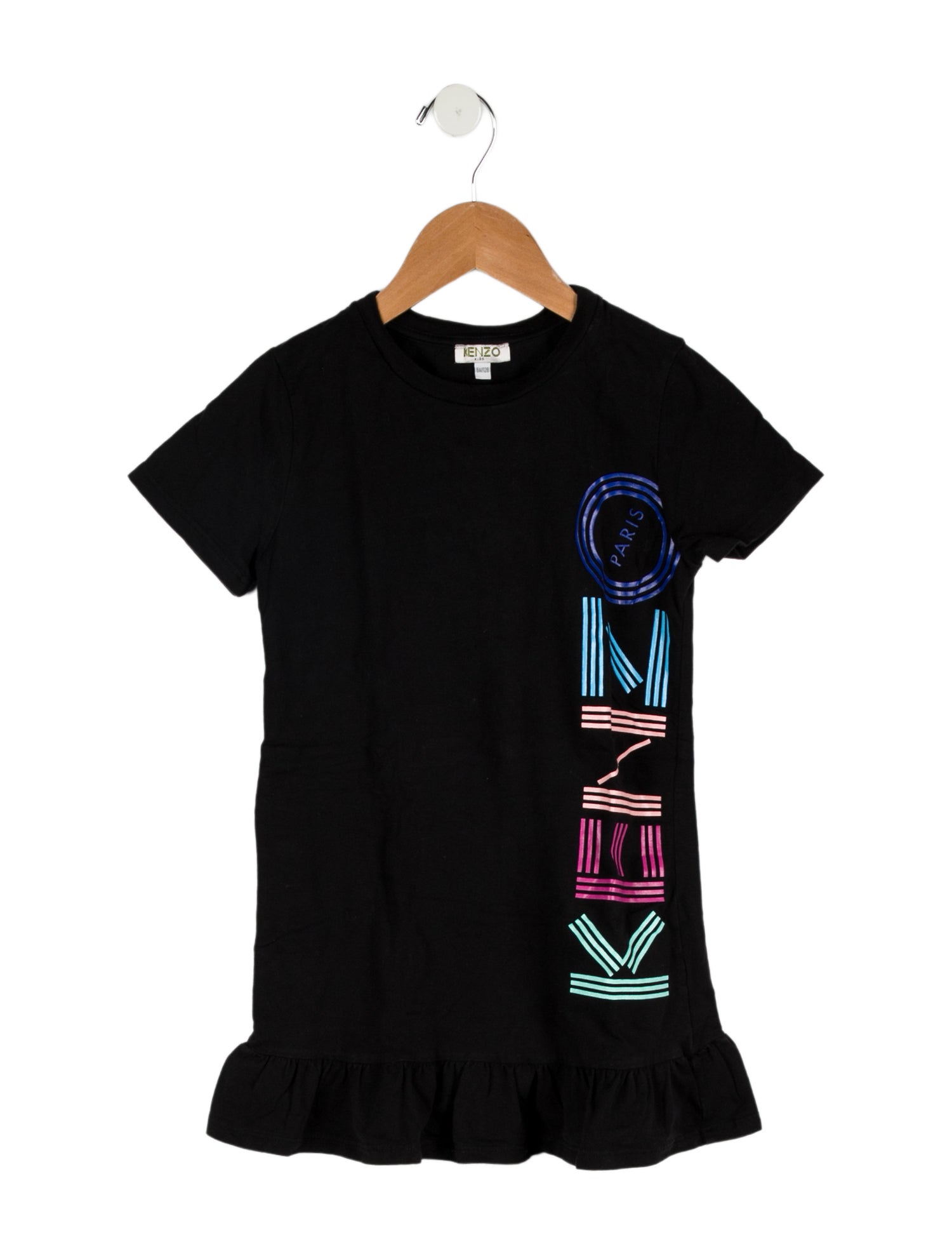 Kenzo Kids Girls' Short Sleeve Graphic Dress