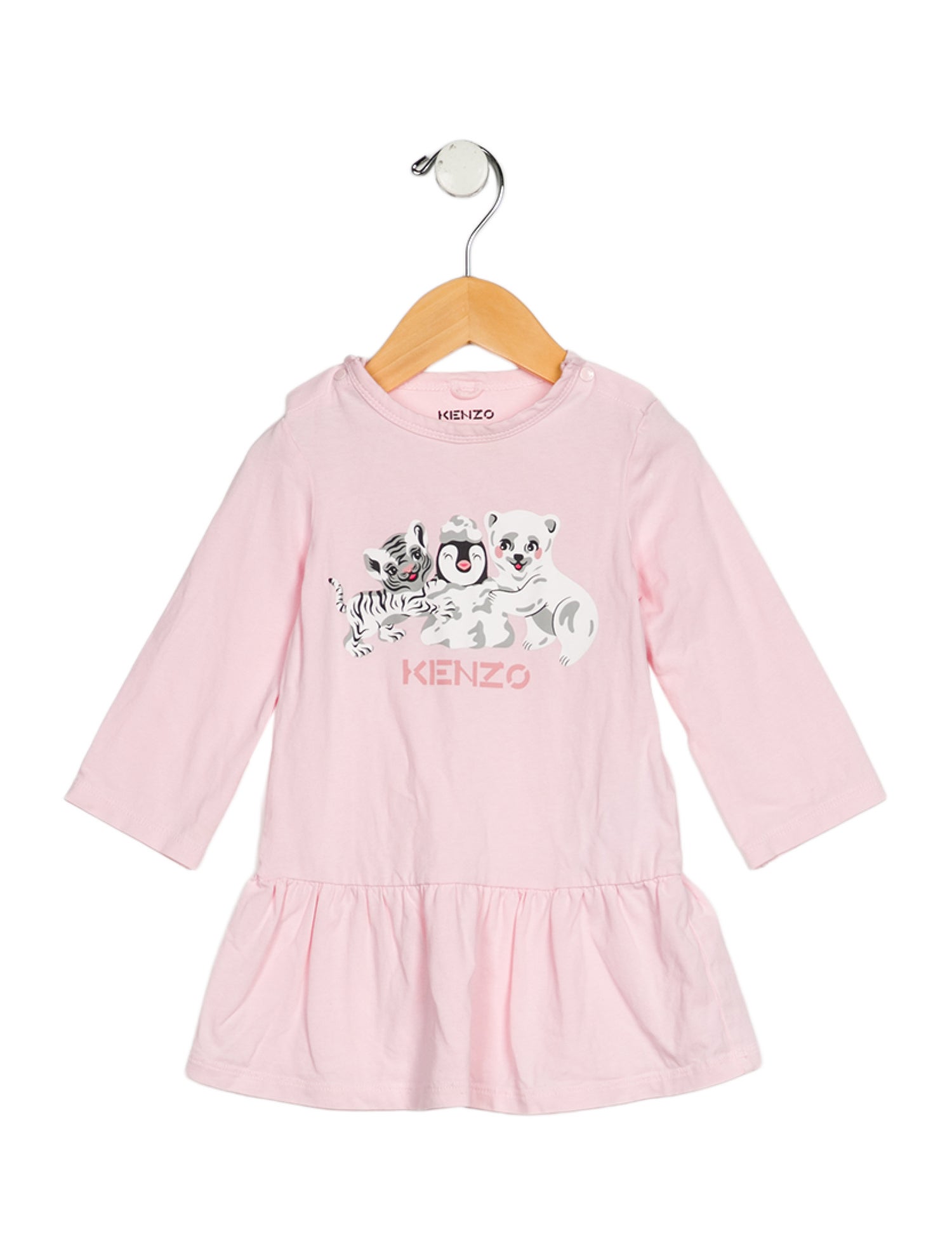 Kenzo Kids Girl's Long Sleeve Dress