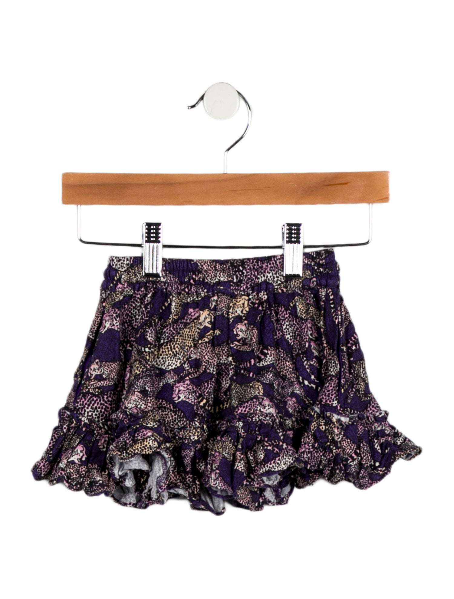 Kenzo Kids Toddler Girls Pattern Print Mini Skirt