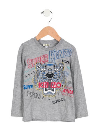 Kenzo Kids Boys' Graphic Print Shirt