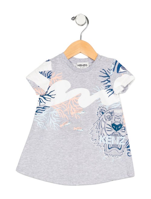Kenzo Kids Infant Girls' Graphic Short Sleeve Dress